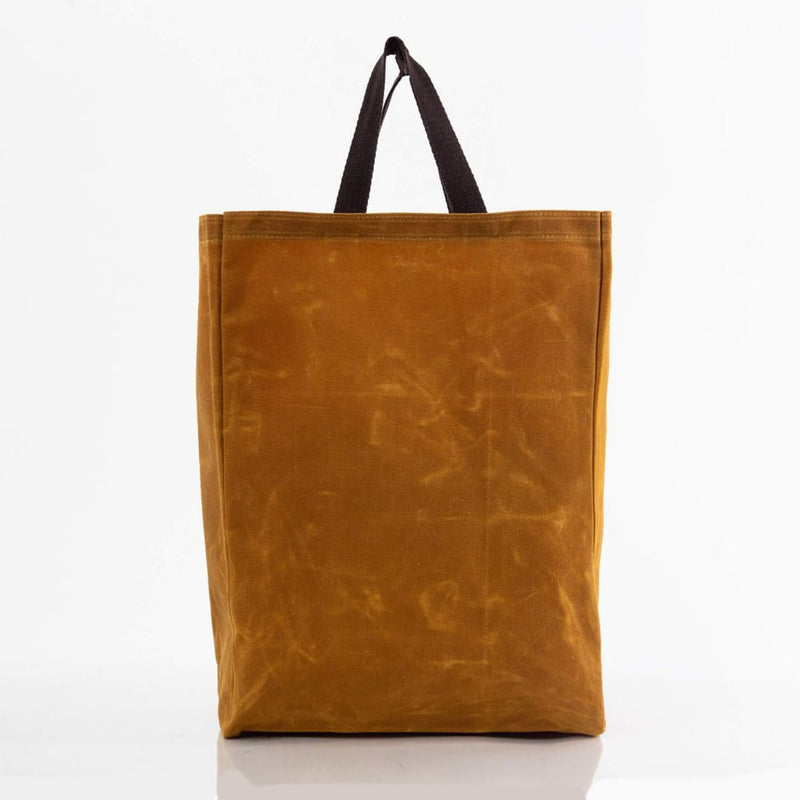 Waxed Canvas Market Tote