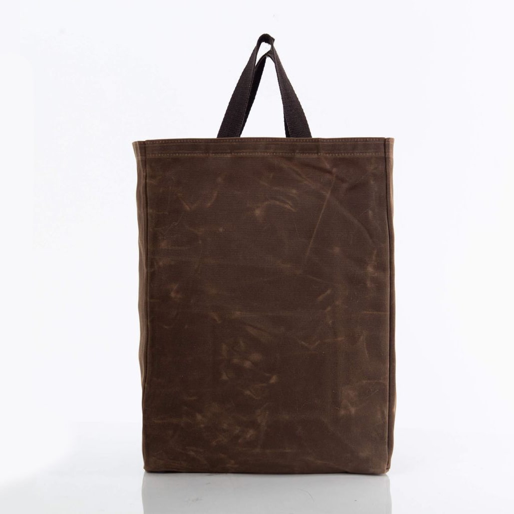 Waxed Canvas Market Tote