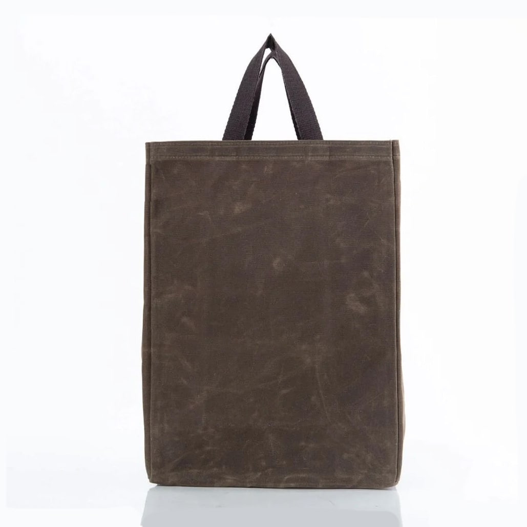 Waxed Canvas Market Tote